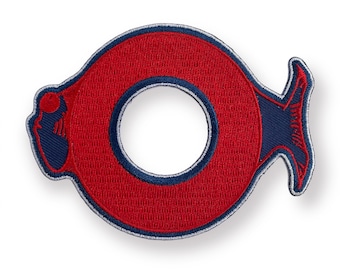 Donut Fish Patch - 2"