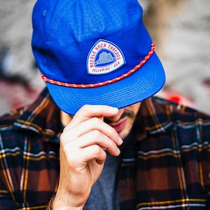 Needle Rock Threads Ripstop Hat - Blue