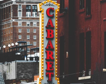 Cabaret Sign in Buffalo NY