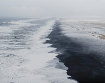 Black Sand Beaches of Iceland