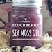 Elderberry Infused Sea Moss Gel/ Fast Free Shipping (with cooling packs)