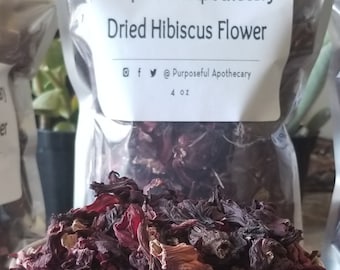 Dried Hibiscus Flower / Hibiscus Sabdariffa / Sorrel