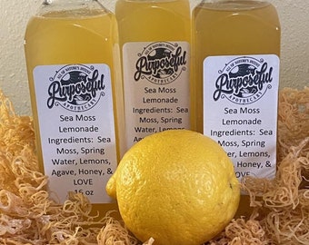 Sea Moss Infused Lemonade