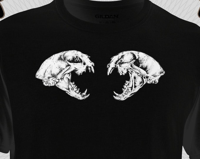 Bobcat Skulls Shirt by Jason Branson
