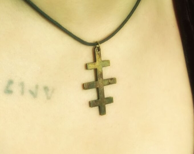 Salem Cross Pendant Necklace