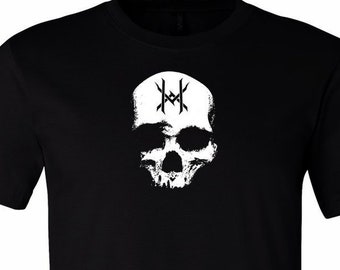 Ten Horns Skull Logo Shirt