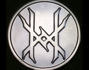 Ten Horns Sigil Lapel Pin