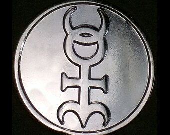 4 Elements/ Monad of John Dee Sigil Lapel Pin