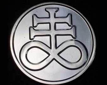 Leviathan Cross Sigil/ Sulfur Symbol Lapel Pin