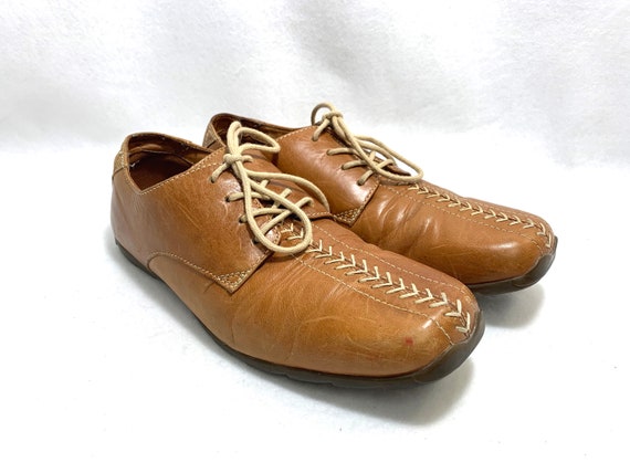 90's mens size 8.5 VINTAGE ROCKET DOG Shoes rust … - image 7