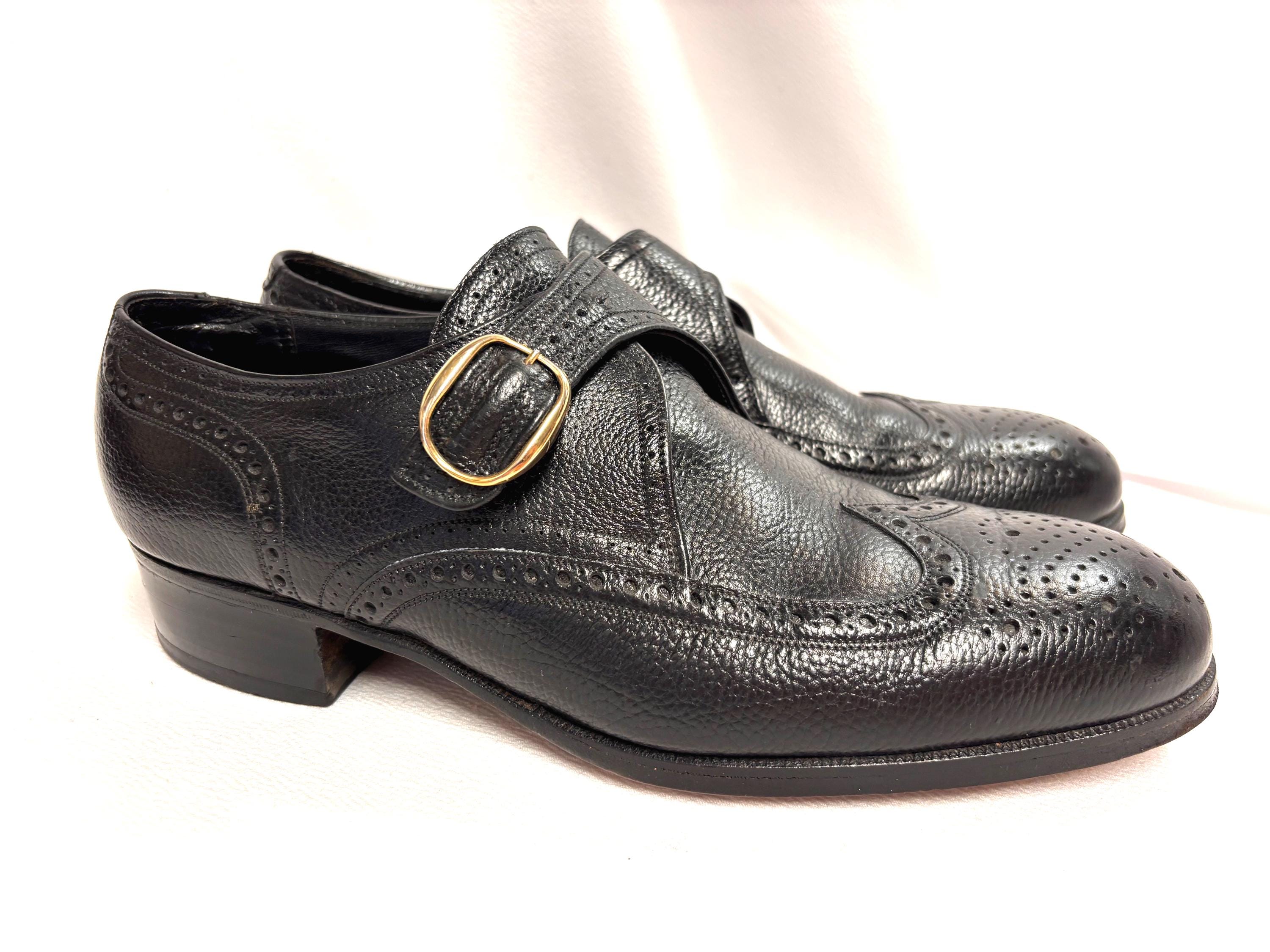 **RARE NIB VINTAGE 1970** Florsheim Buckle Shoes Florsheim Shoes 70s - Etsy main image 2