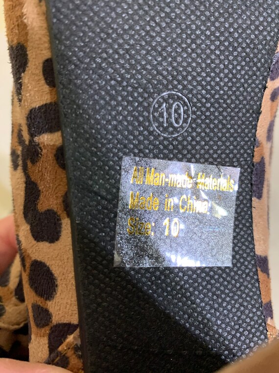 34 inch tall Thigh High New CHEETAH PRINT Boots women… - Gem