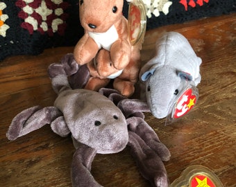 pouch beanie baby worth