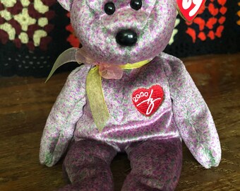 2000 signature bear beanie baby value