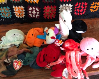 wiggly ty beanie baby value