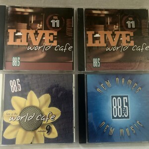 WXPN 88.5 Cd's, Set of Four Discs, 1999-2000, Live at the World