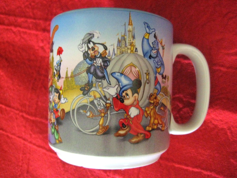 Le AnsPersonnages Célébrer Walt 25e Mug25 De Vintage Disney Magic World Anniversaire zMUpVGqS