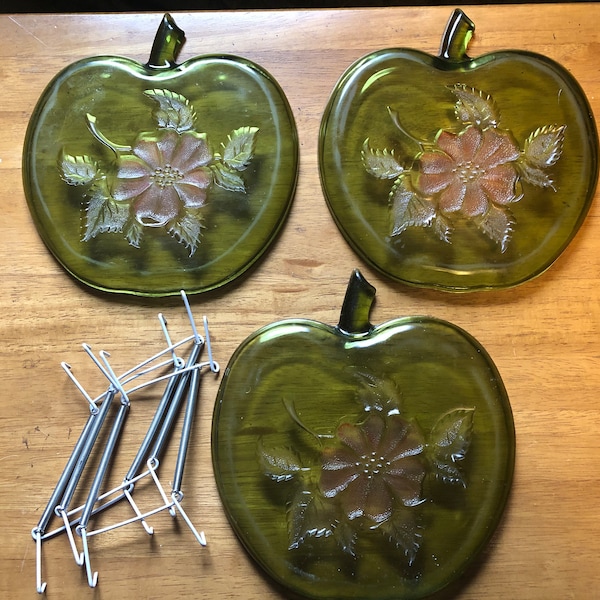 Glass Plate Wall Hangers Etsy