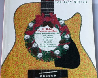The Big Christmas Collection For Easy Guitar, Sheet Music Softbound Book, 101 Song, 1995, 118 pages, Holiday Music