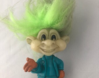 海外輸入人形 Burger King Glowビンテージ トロール Trolls Vintage Glow-in-the-Dark Trolls Kids Club 1993 Burger King