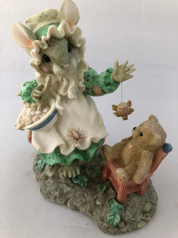 Priscilla's Mouse Tales, Little Miss Muffet Figurine, “there is