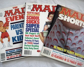 Mad Magazine, Comics, Super Special Spring 1989 No. 66, Super Special Summer 1989, No. 67, Super Special Fall 1989, No. 68, You Choose