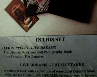 LED ZEPPELIN Live Dreams 限定版写真集 レッドツェッペリン 限定版写真集 Led Zeppelin live dreams