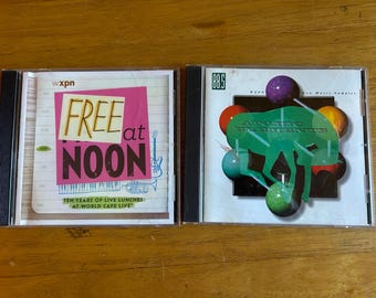 WXPN 88.5 Cd's, Set of Four Discs, 1999-2000, Live at the World