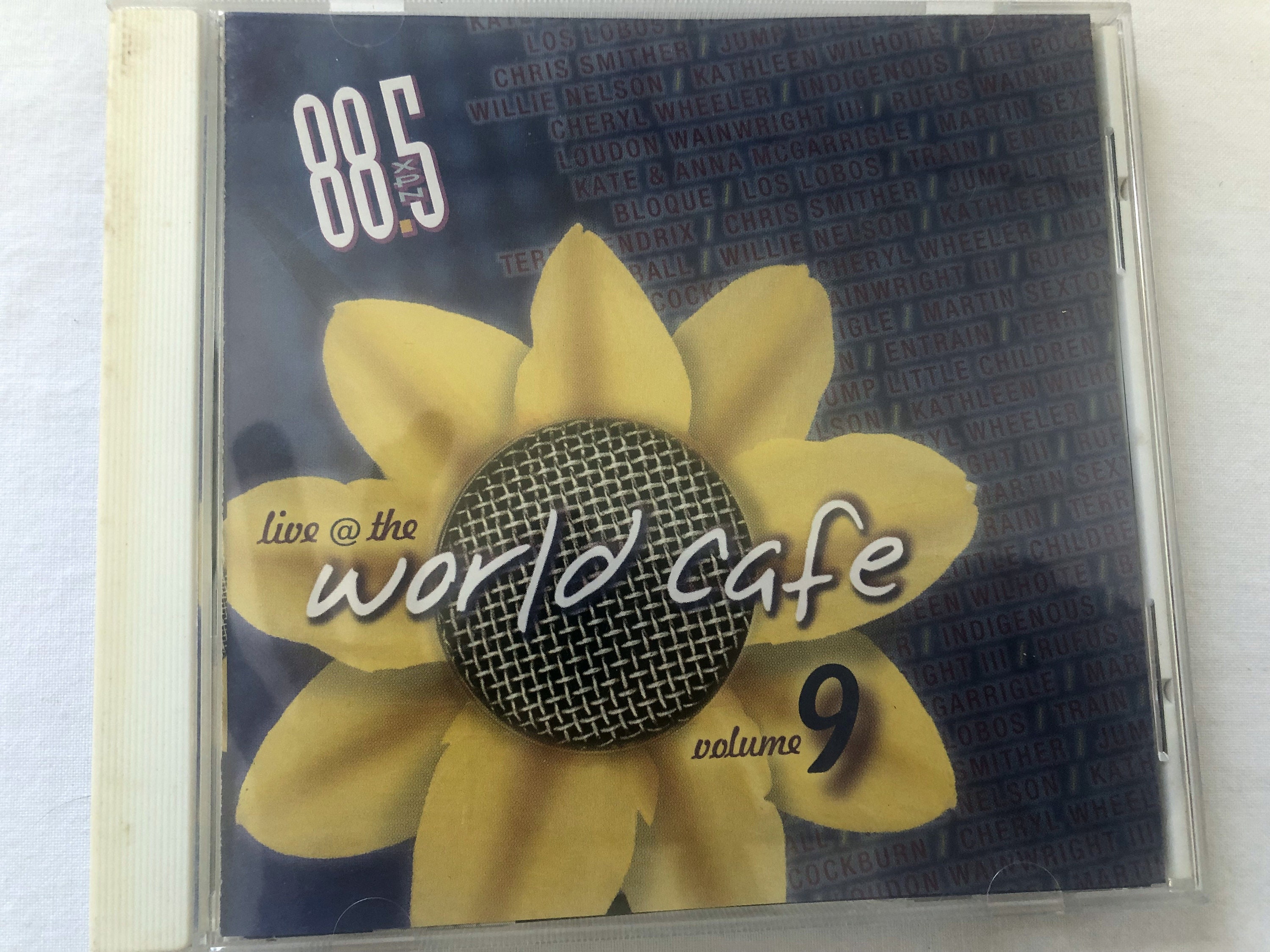 WXPN 88.5 Cd's, Set of Four Discs, 1999-2000, Live at the World