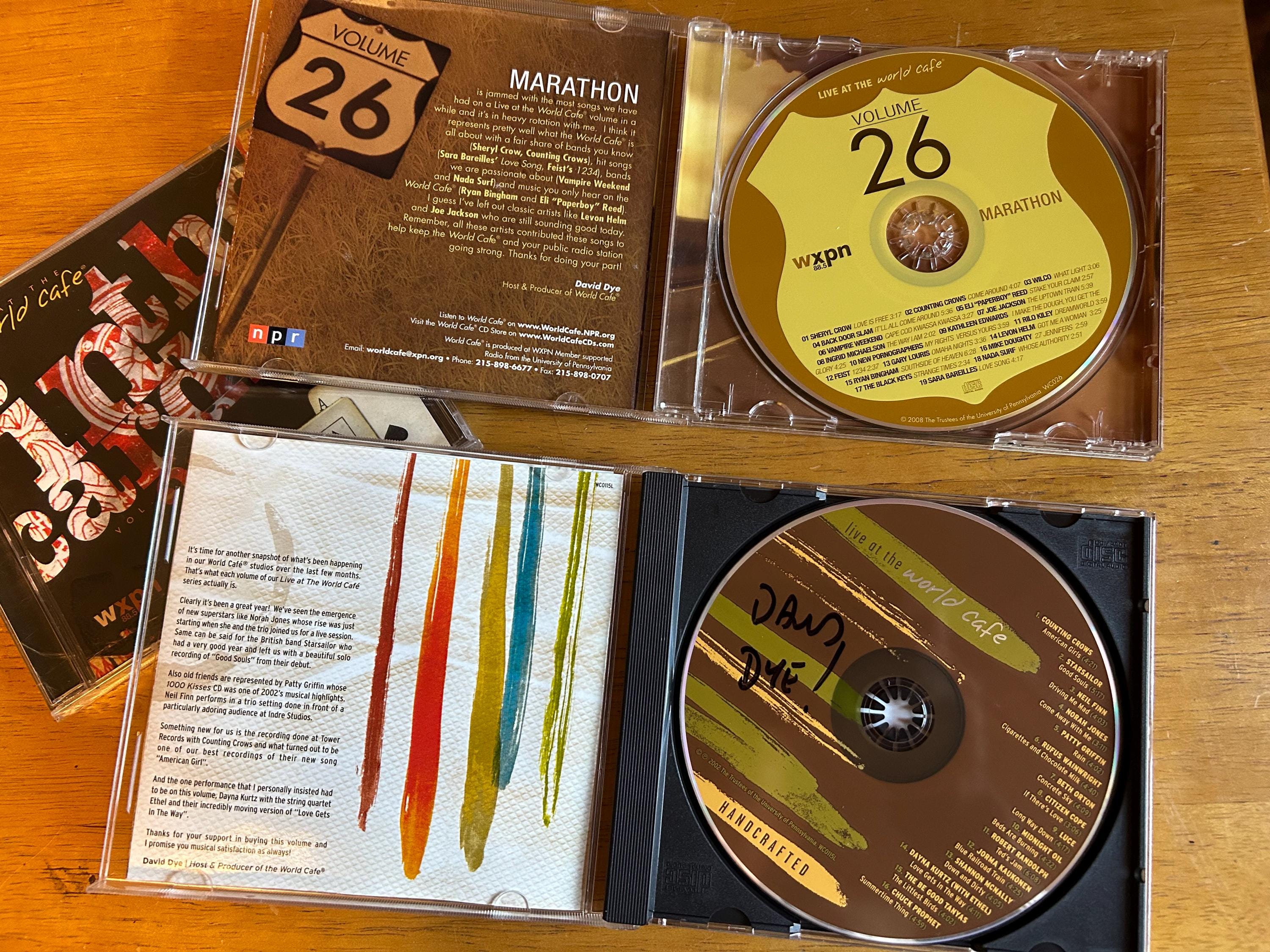World Cafe, Live at the World Cafe, WXPN, NPR, 3 Cd's, 2002 - Etsy