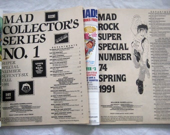Mad Magazine, Super Special Spring 1991 No 74, Super Special Fall