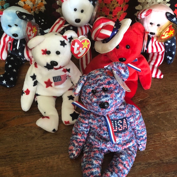 how much is 4th of july beanie baby