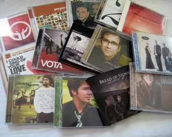 Contemporary Christian Music, 16 Cd's, 1990's - 2000, Worship Music, Church, Religious, Youth Groups, Collectible Music