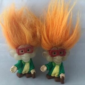 IQ, Burger King Troll, Glow in the dark, 1993 Burger King Kids Club toys