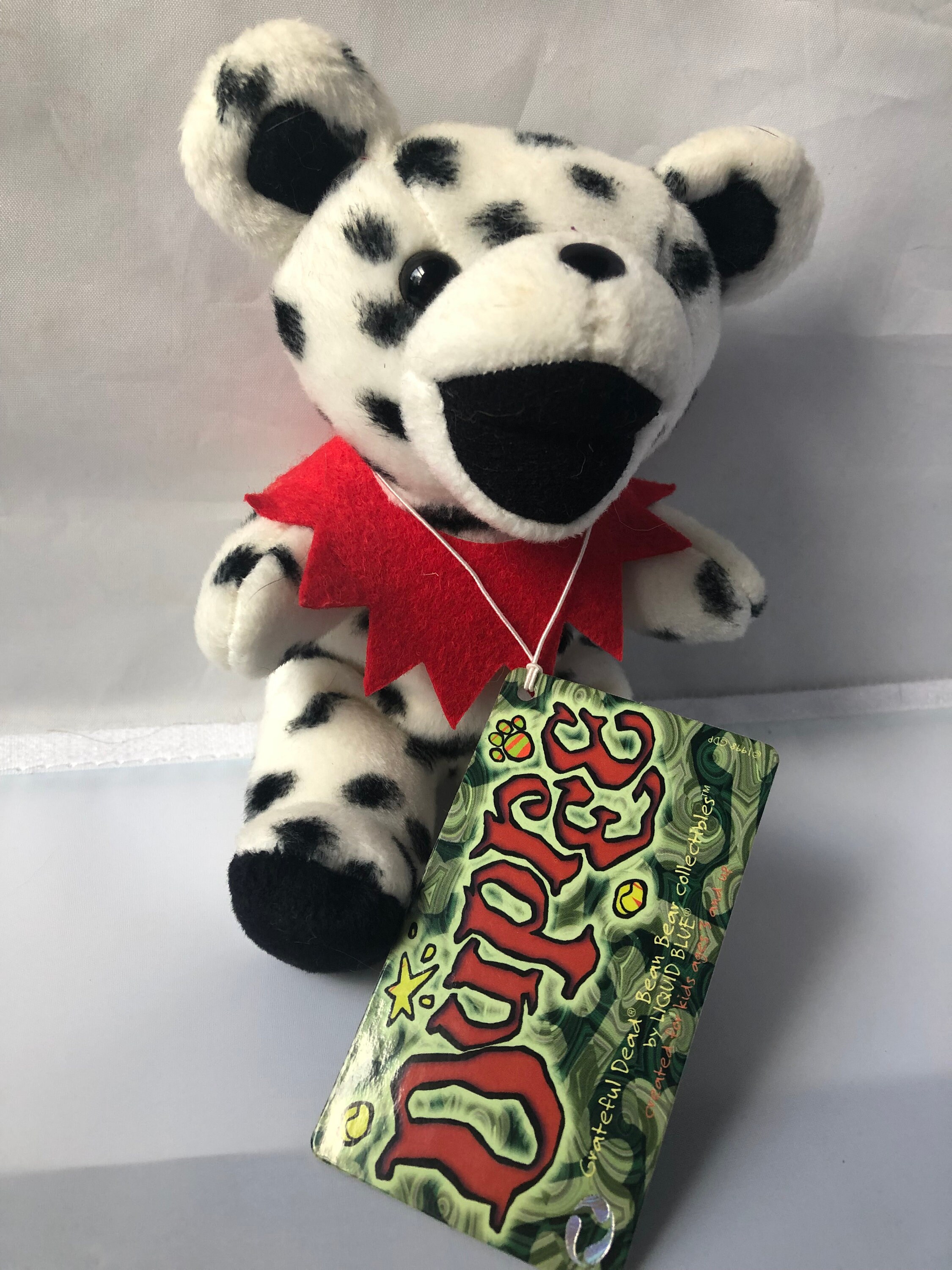 Dupree, Milwaukee Auditorium, 2-4-78, Grateful Dead Plush Bean