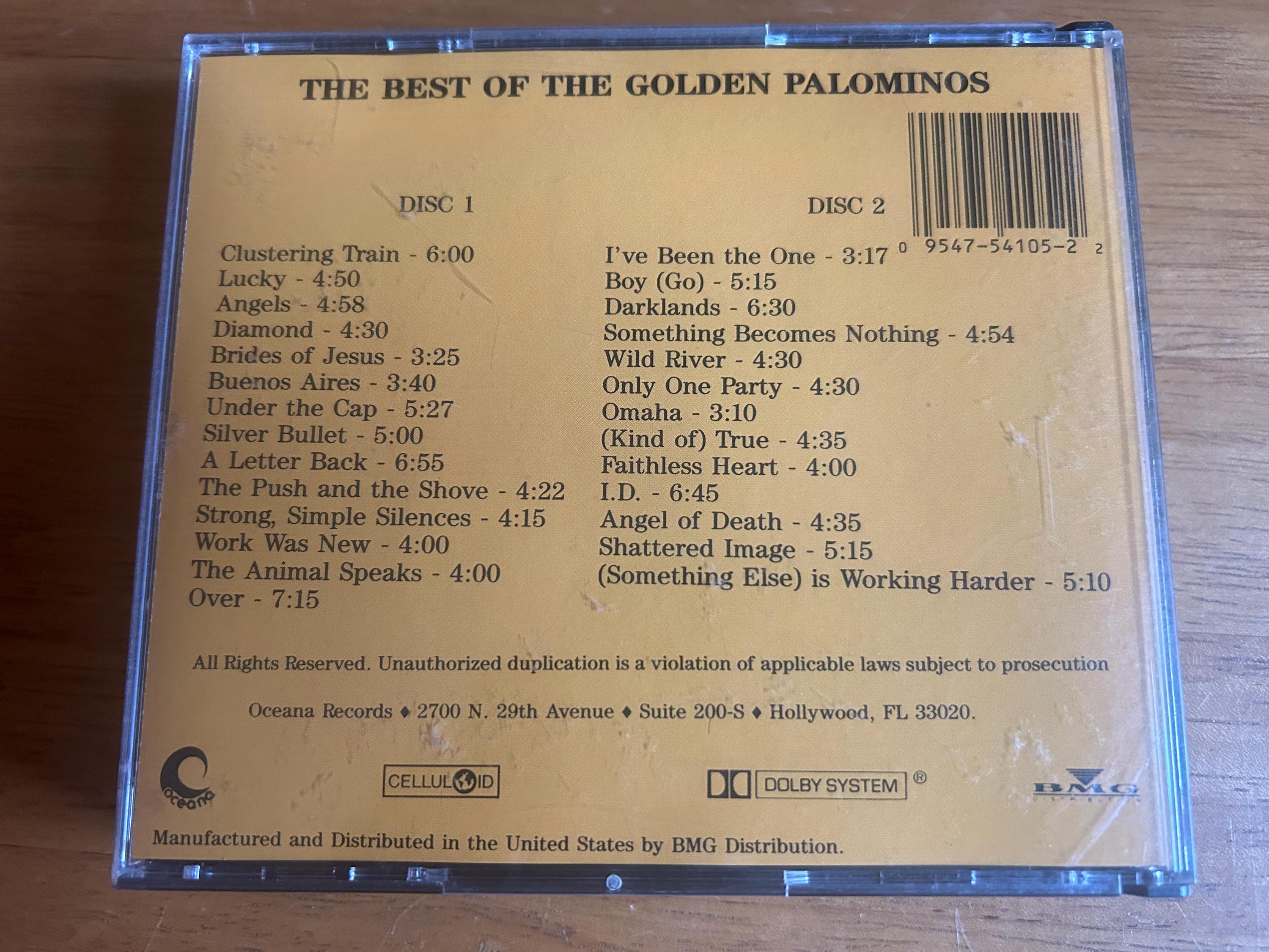 The Golden Palominos, Thundering Herd, 2 Cd's, the Best of the