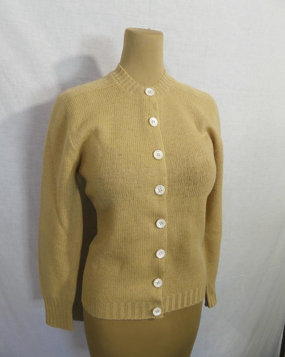 Vintage 1950s Pandora Scotchkin Cardigan / Vintag… - image 1