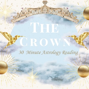 La Corona / Lectura completa de la carta natal / Sesión astrológica en vivo de 30 minutos, análisis profundo de la carta natal, lectura astrológica personalizada