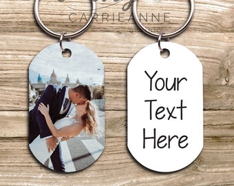 Custom Picture Keychain, Personalized Keychain For Him Anniversary Gift For Him, Birthday Gifts Boyfriend Birthday, Husband Gift For Men