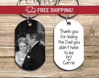 Bonus Dad Gift, The Dad You Didn't Have To Be, Step Dad Fathers Day Gift, Custom Gift for Step Dad Birthday Gift, Father Of The Bride Gift