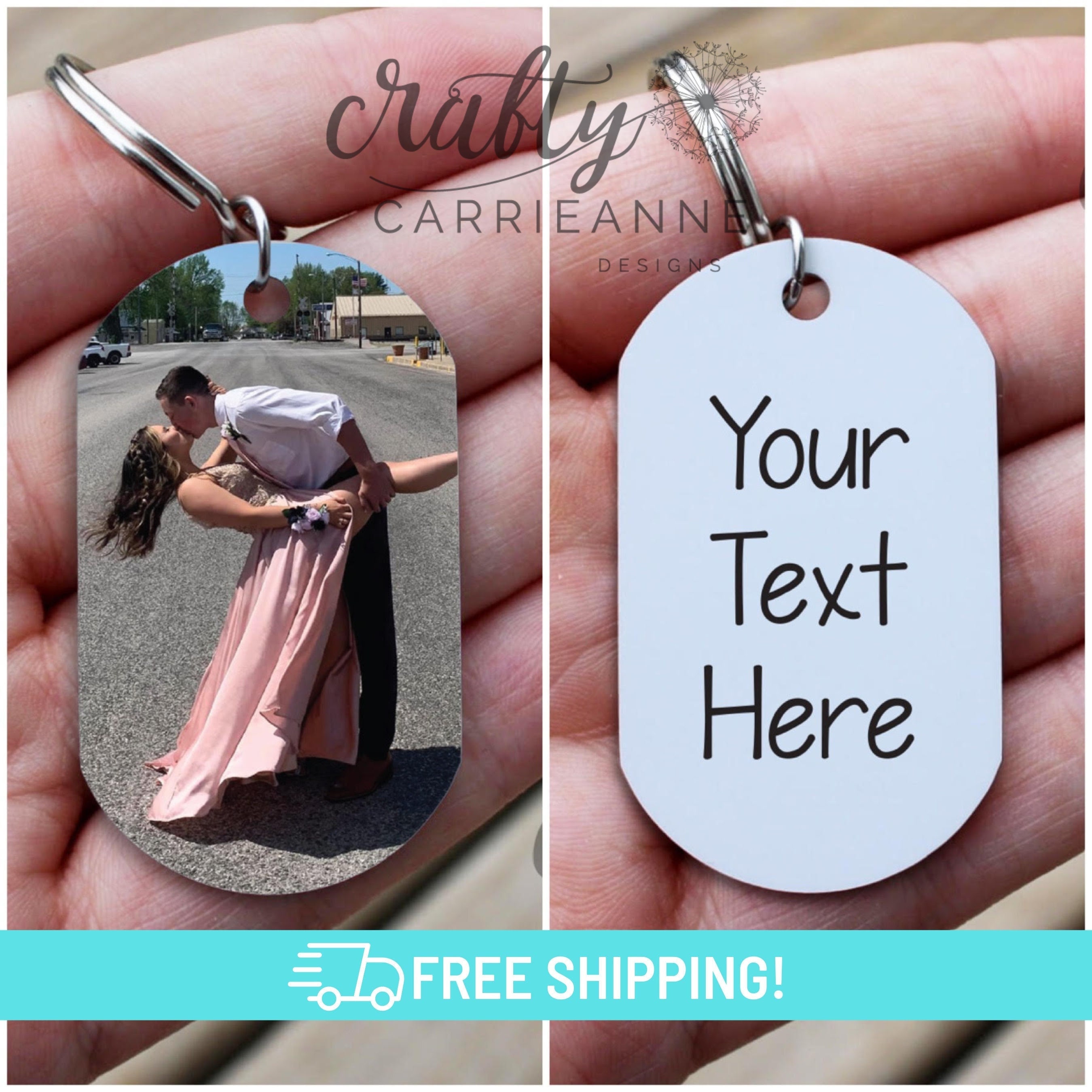 Custom Quote Keychain, Anniversary Gift for Him, Picture Keychain Car Accessories, Boyfriend Gift, Personalized Gifts Photo Keychain for Her