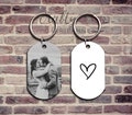 Custom Picture Keychain, Personalized Keychain Gift For Him, Birthday Gift For Her, Personalized Photo Keychain, Valentines Day Gift For Her