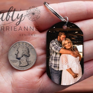 Drive Safe Handsome Valentines Gift for Him, Drive Safe Keychain, Customized Photo Gifts For Boyfriend, Long Distance Boyfriend Photo Gift image 7