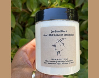 Goat Milk Leave in Conditioner Updated