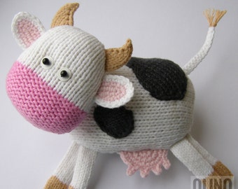 COW TOY Knitting Pattern