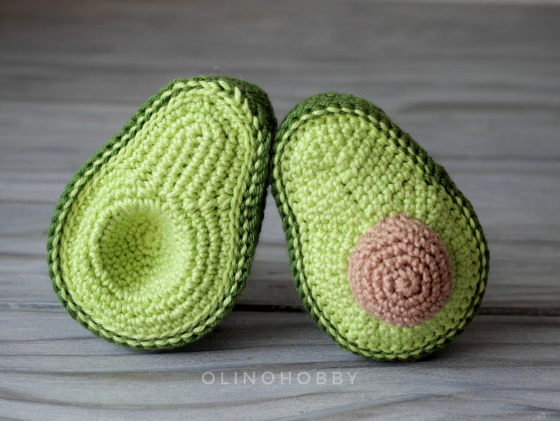 AVOCADO Crochet Pattern SET 3-in-1 for beginners image 8