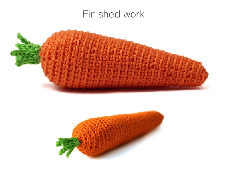 CARROT Crochet Pattern for beginners image 5