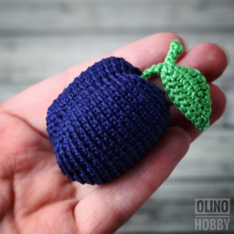 PLUM Crochet Pattern PDF Crochet plum pattern Amigurumi plum | Etsy