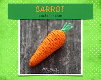 CARROT Crochet Pattern for beginners