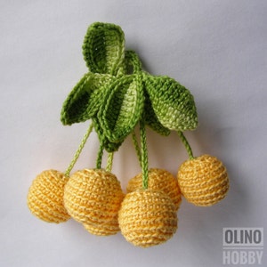 CHERRY crochet pattern for beginners image 5